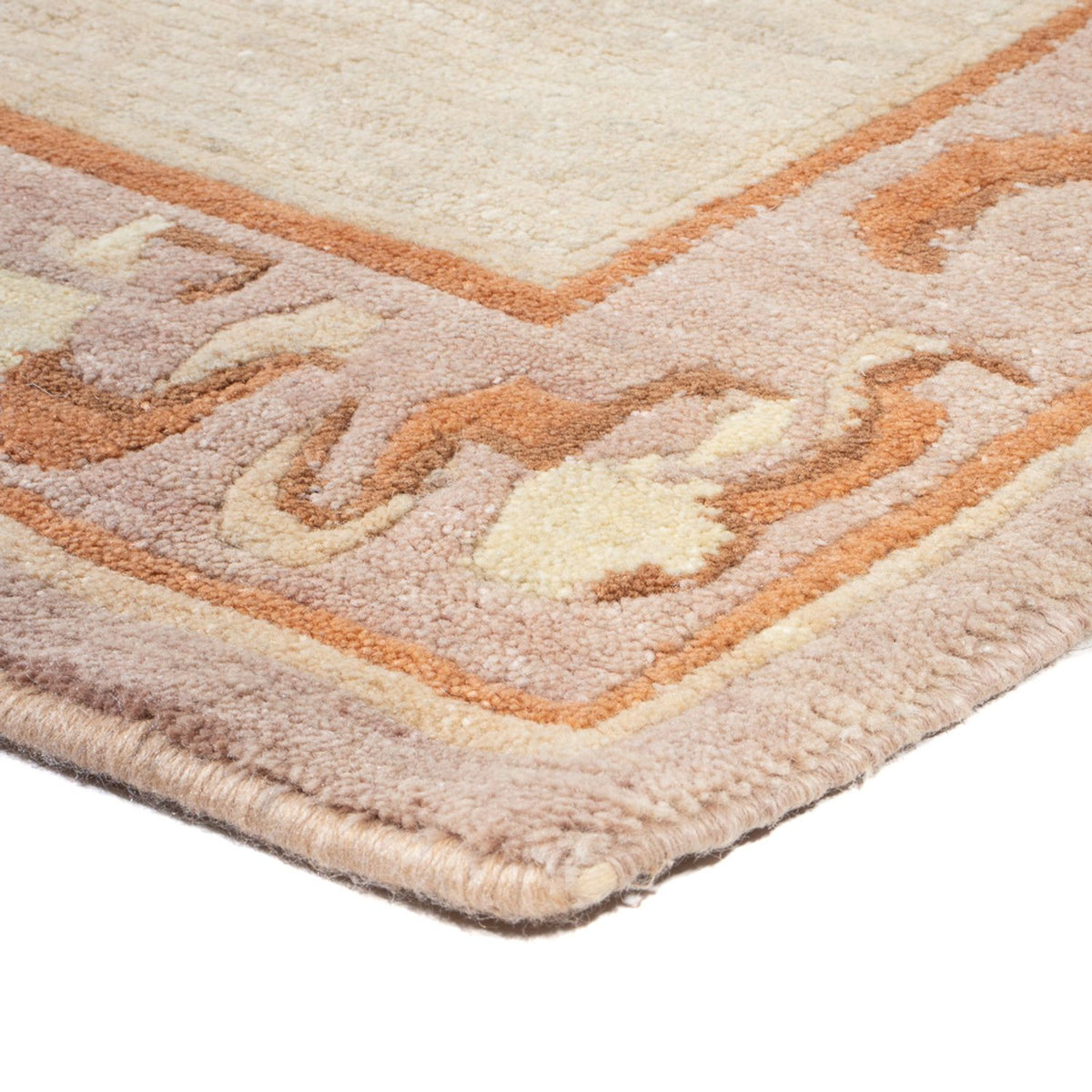 Tapis de couloir Tapis Népalais - 156 x 74 cm - beige
