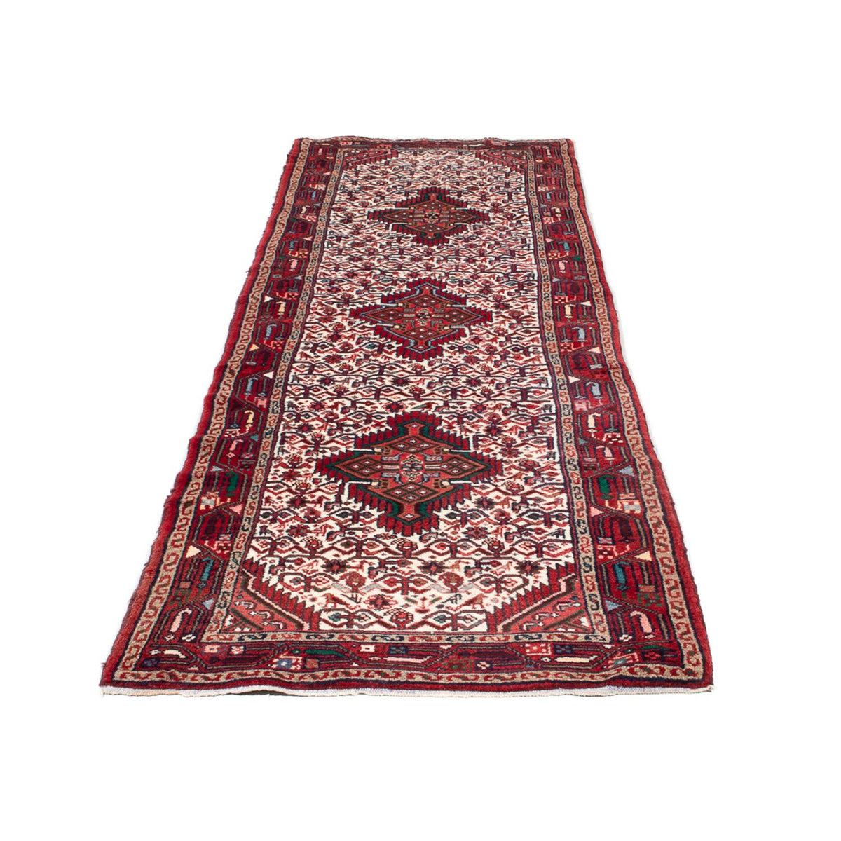 Tapis de couloir Tapis oriental - 277 x 81 cm - rouge clair