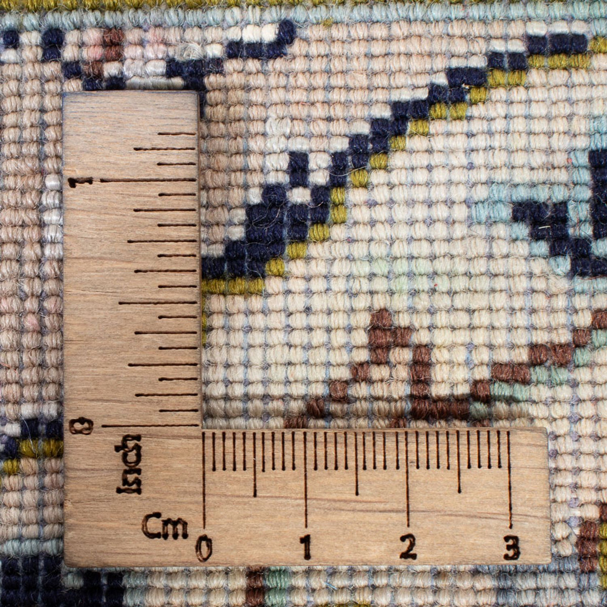 Tapis oriental - 98 x 70 cm - sable