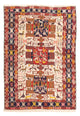 Kilim en soie Tapis 135x109cm