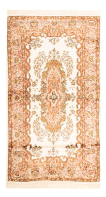 Tapis en soie - Soie du Cachemire - 158 x 93 cm - beige