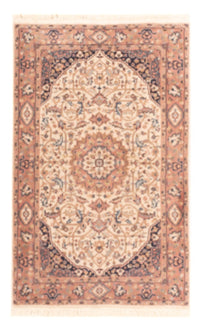 Tapis persan - Classique - 124 x 78 cm - beige foncé