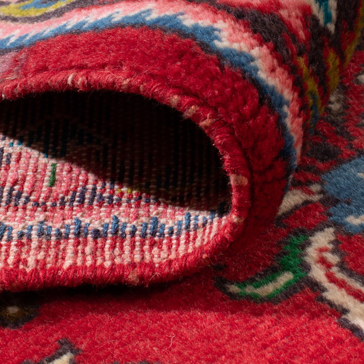 Tapis persan - Classique - 136 x 74 cm - rouge