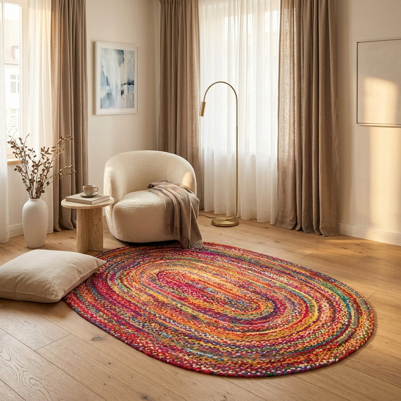 Tapis en jute Tapis Vance - Tapis en laine