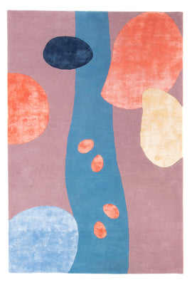 Tapis en laine - Bouquet - rectangle