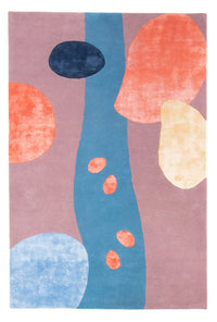 Tapis en laine - Bouquet - rectangle