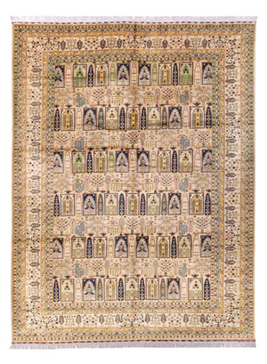 Tapis afghan - 400 x 300 cm - beige