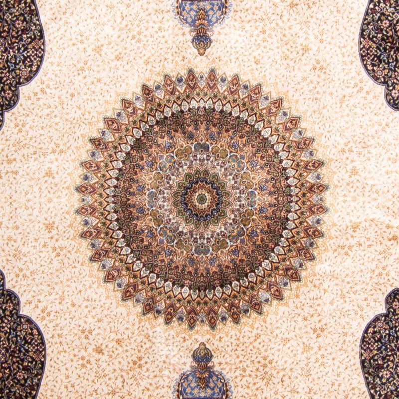 Tapis persan - Ghom - 230 x 148 cm - beige