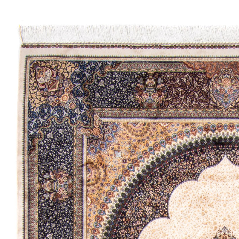 Tapis persan - Ghom - 230 x 148 cm - beige