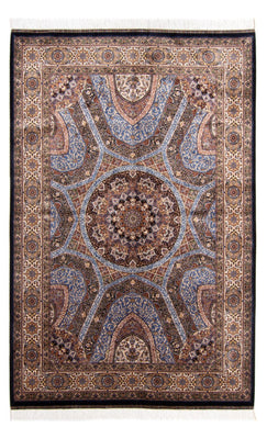Tapis persan - Ghom - 230 x 150 cm - multicolore