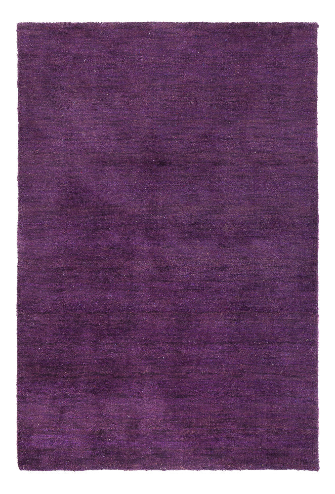 Tapis Gabbeh - Loribaft Softy - 150 x 90 cm - violet