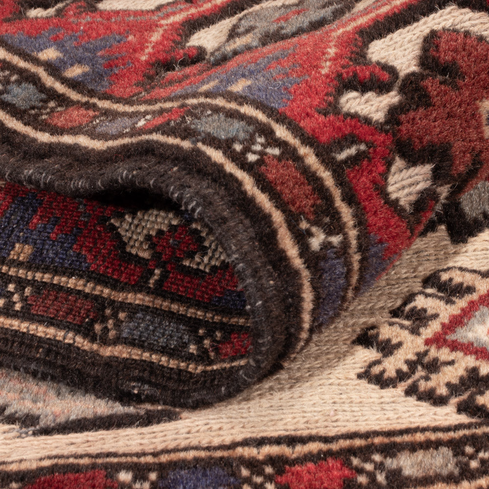 Tapis afghan - 165 x 125 cm - multicolore