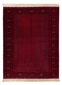 Tapis afghan - Boukhara - 390 x 296 cm - rouge foncé