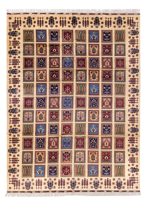 Tapis afghan - 340 x 250 cm - multicolore