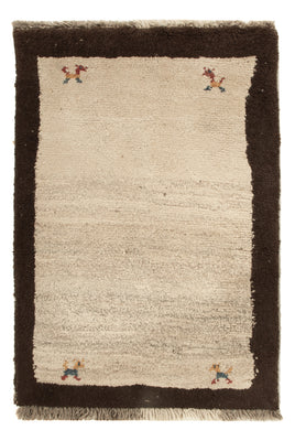Tapis Gabbeh - Persan - 85 x 57 cm - beige