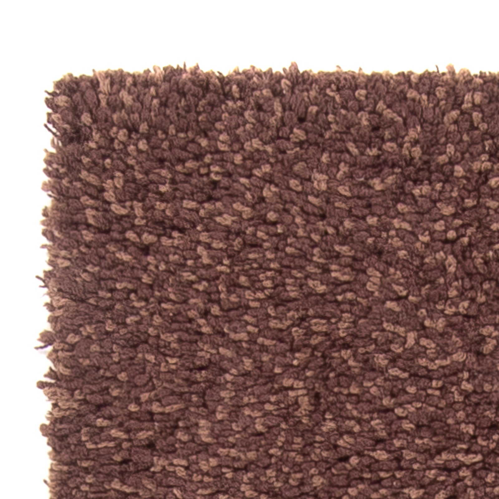 Tapis de couloir Tapis à poils longs - 207 x 67 cm - marron