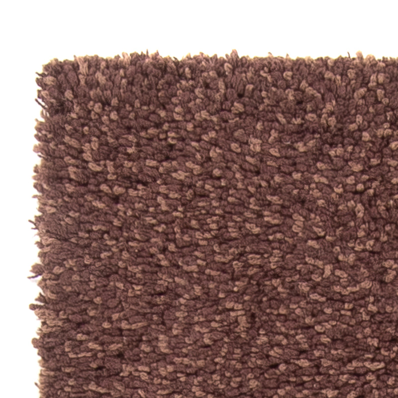 Tapis de couloir Tapis à poils longs - 207 x 67 cm - marron