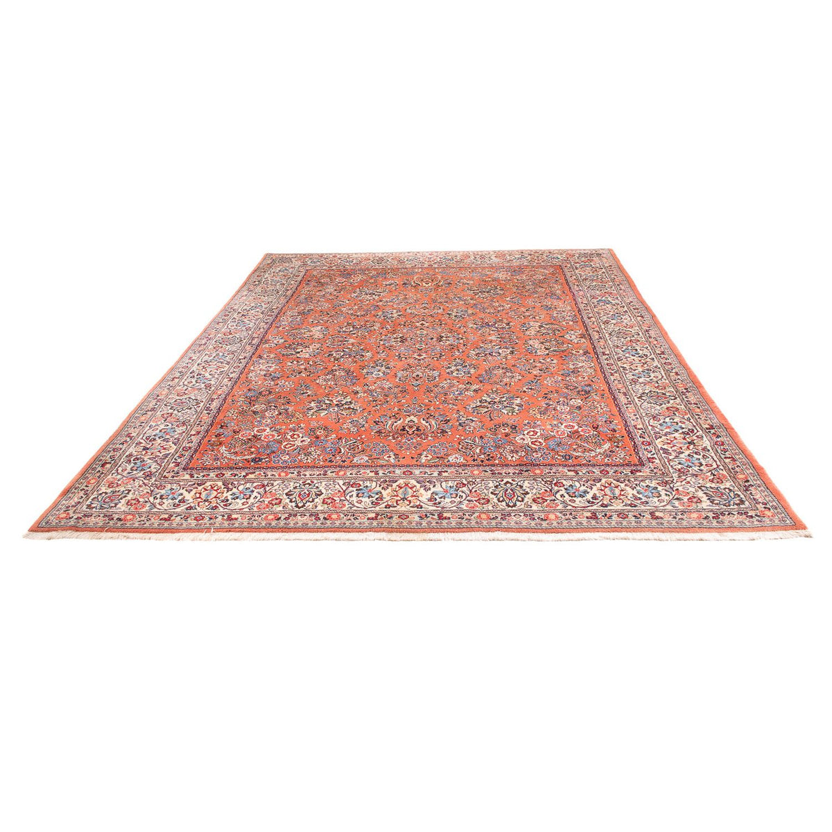 Tapis persan - Classique - 358 x 282 cm - terracotta