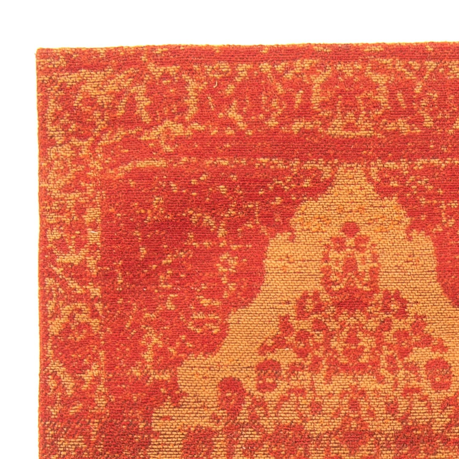 Tapis de couloir Tapis vintage - 110 x 70 cm - orange