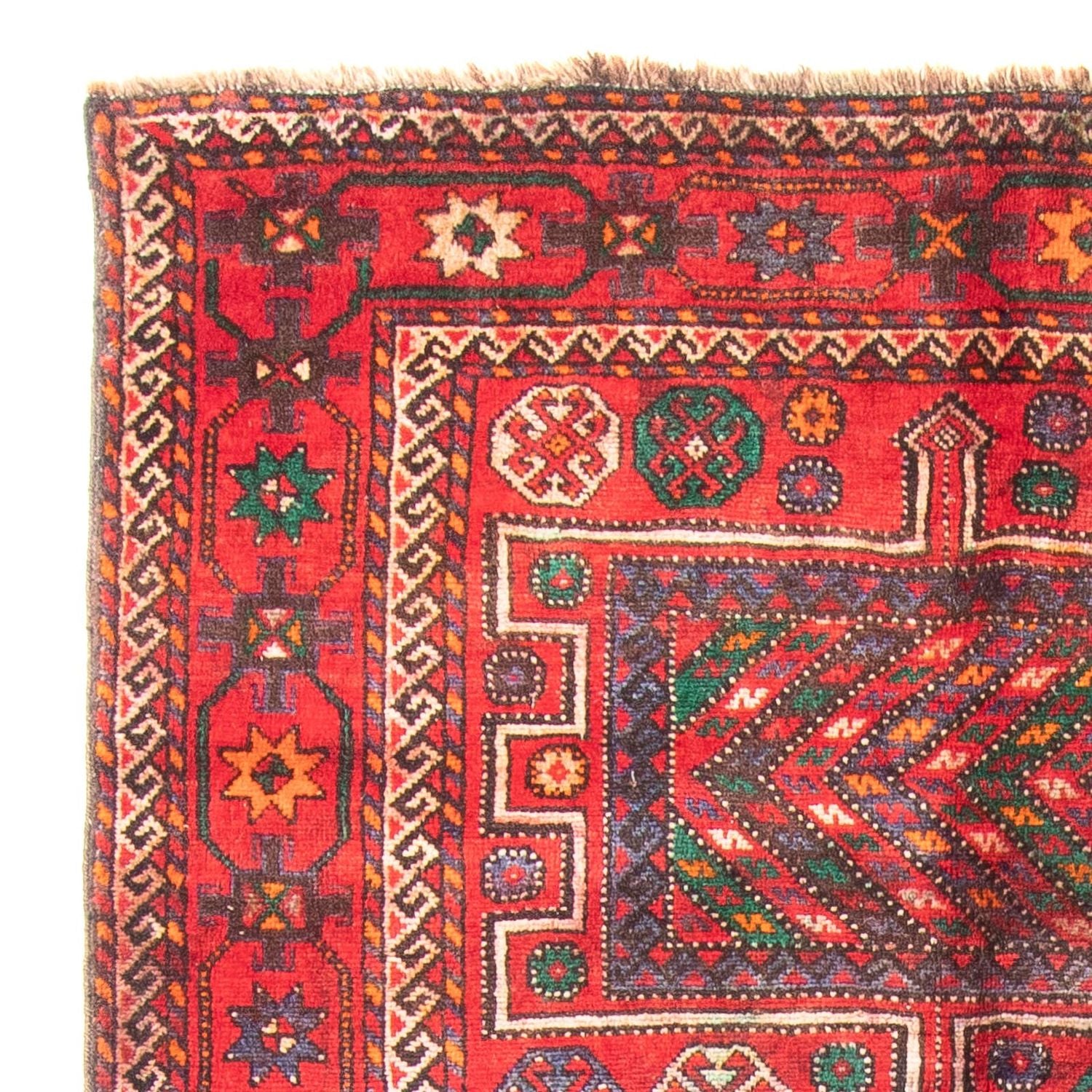 Tapis de couloir Tapis persan - Nomadic - 285 x 150 cm - multicolore