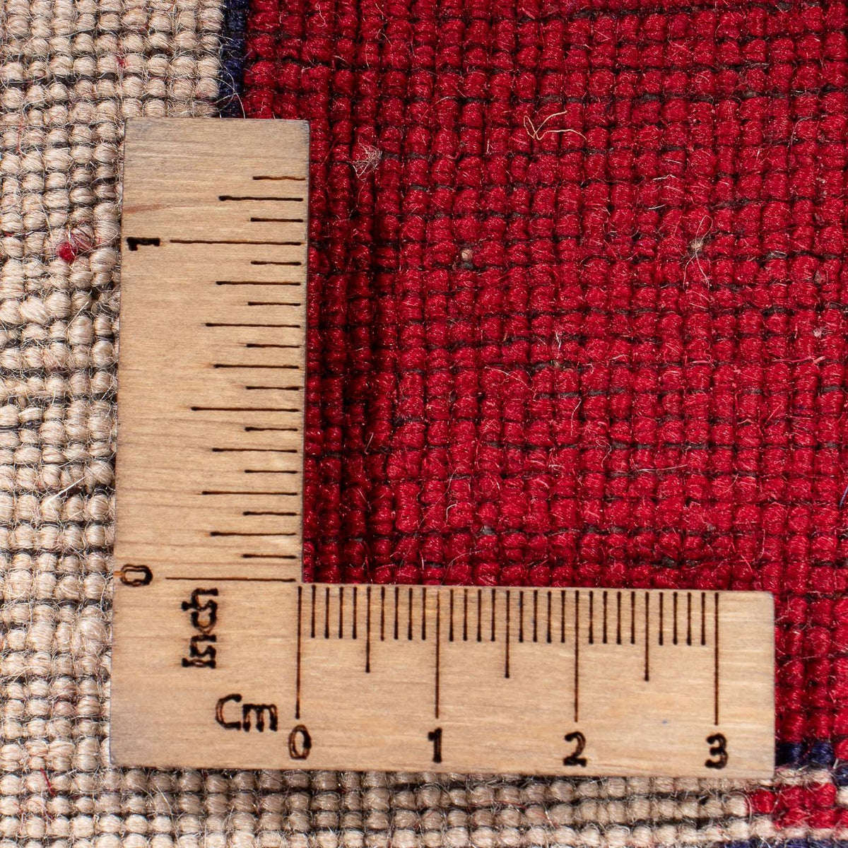 Tapis Belutsch - 135 x 86 cm - rouge