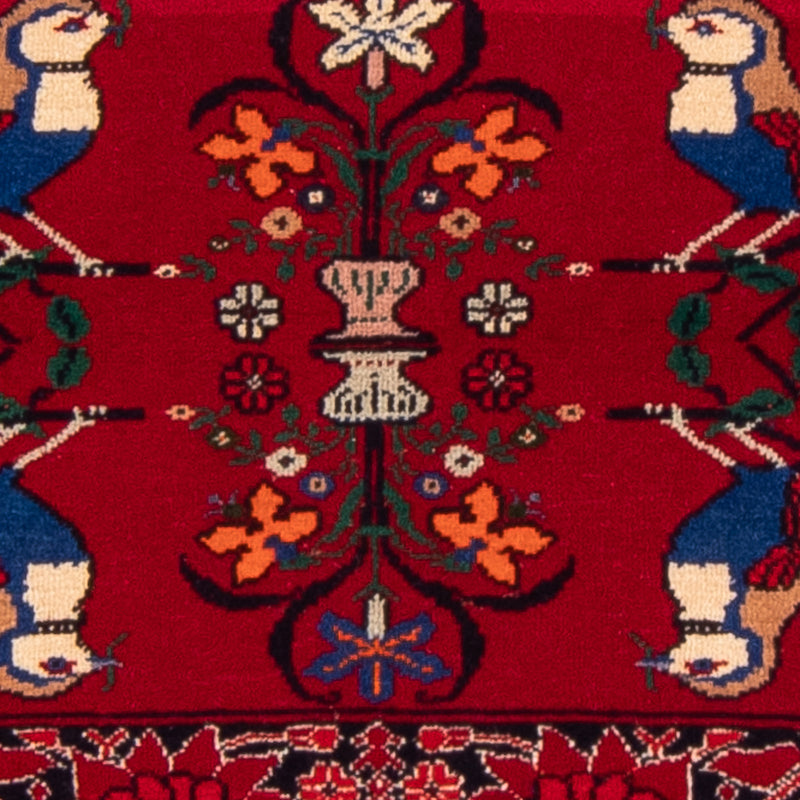 Tapis Belutsch carré  - 104 x 91 cm - rouge