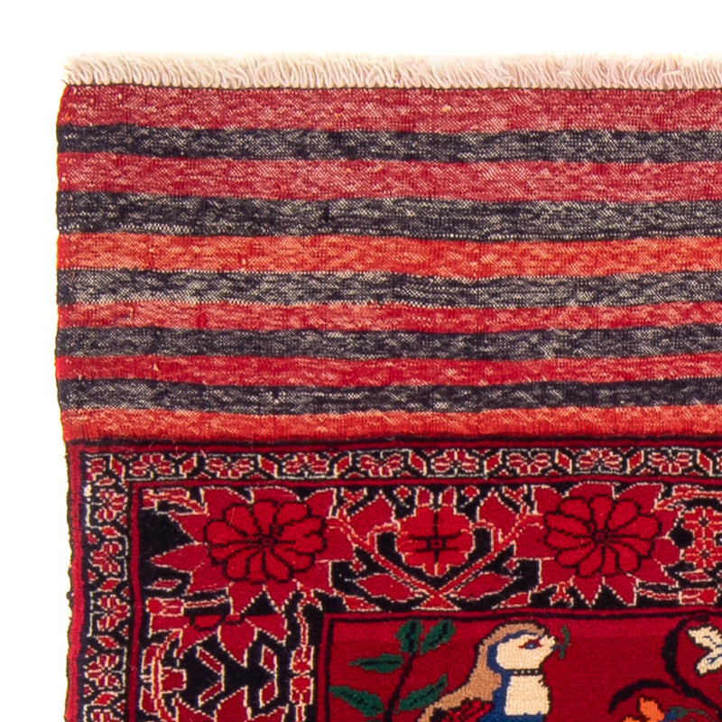 Tapis Belutsch carré  - 104 x 91 cm - rouge