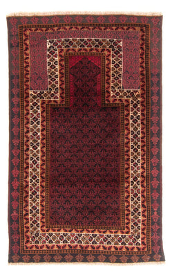 Tapis Belutsch - Tapis de prière - 140 x 90 cm - bleu foncé