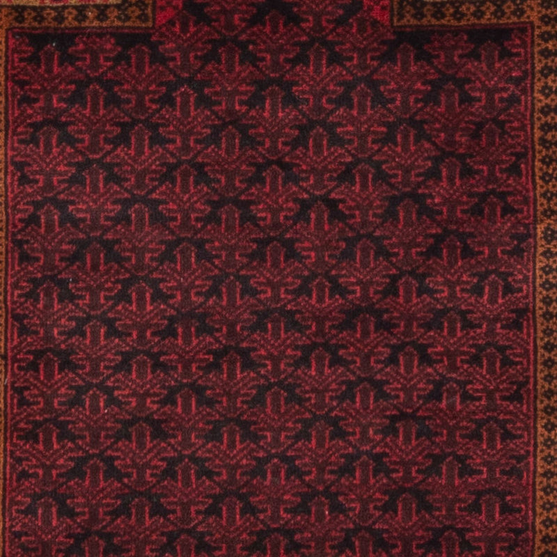 Tapis Belutsch - Tapis de prière - 140 x 90 cm - bleu foncé