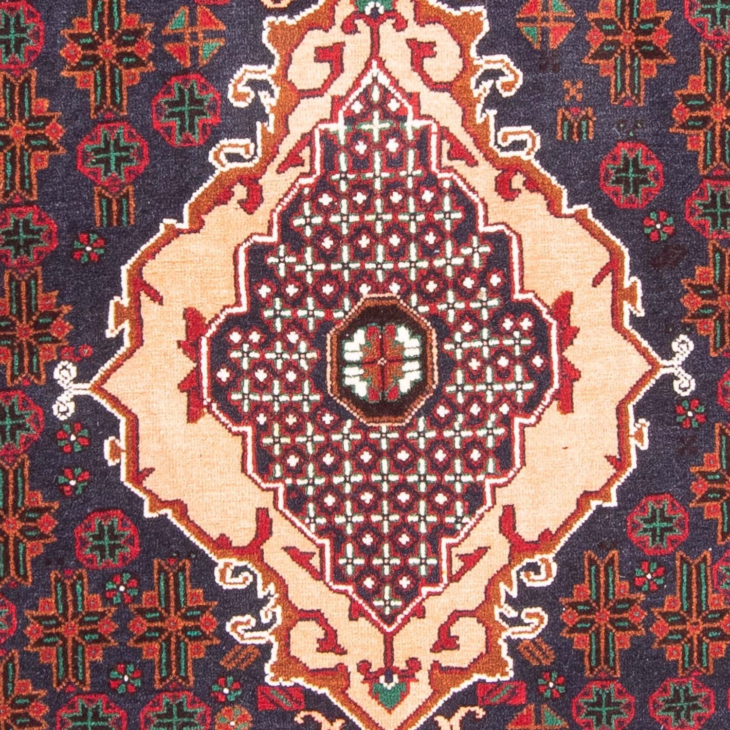 Tapis Belutsch - 205 x 123 cm - bleu foncé