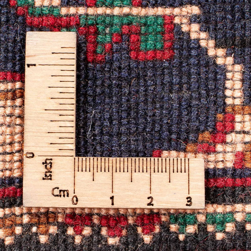 Tapis Belutsch - 205 x 123 cm - bleu foncé