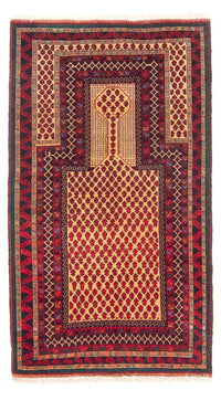 Tapis Belutsch - Tapis de prière - 147 x 86 cm - beige