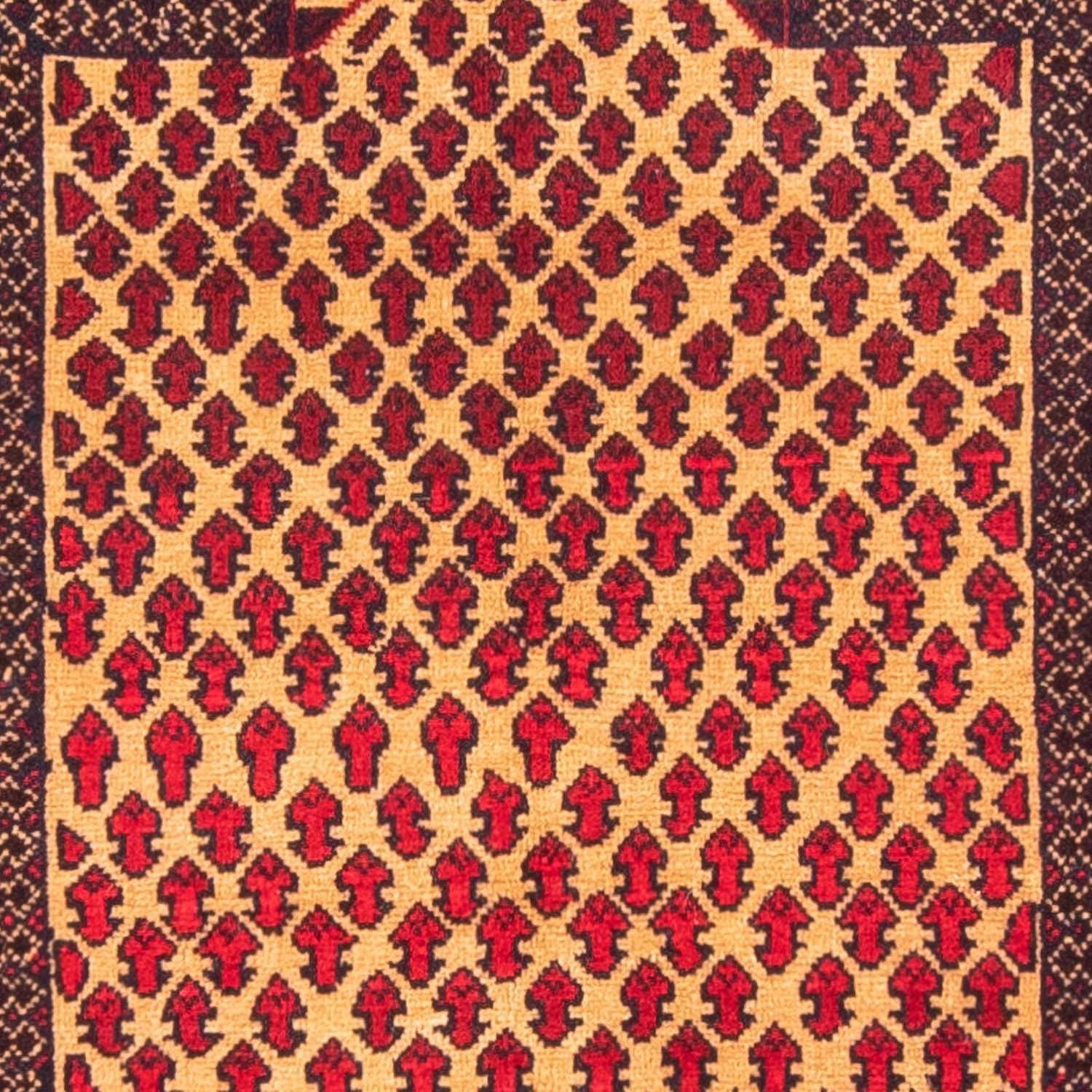 Tapis Belutsch - Tapis de prière - 147 x 86 cm - beige
