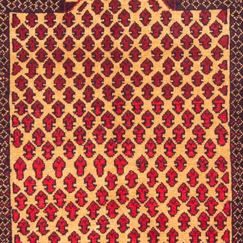 Tapis Belutsch - Tapis de prière - 147 x 86 cm - beige