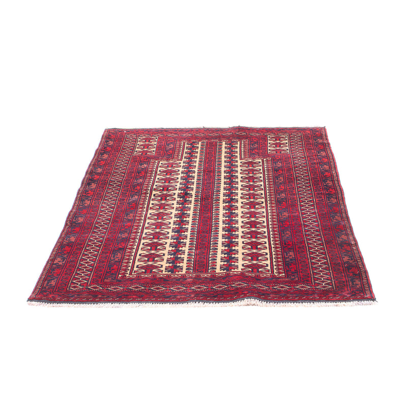 Tapis Belutsch - Tapis de prière - 132 x 94 cm - beige