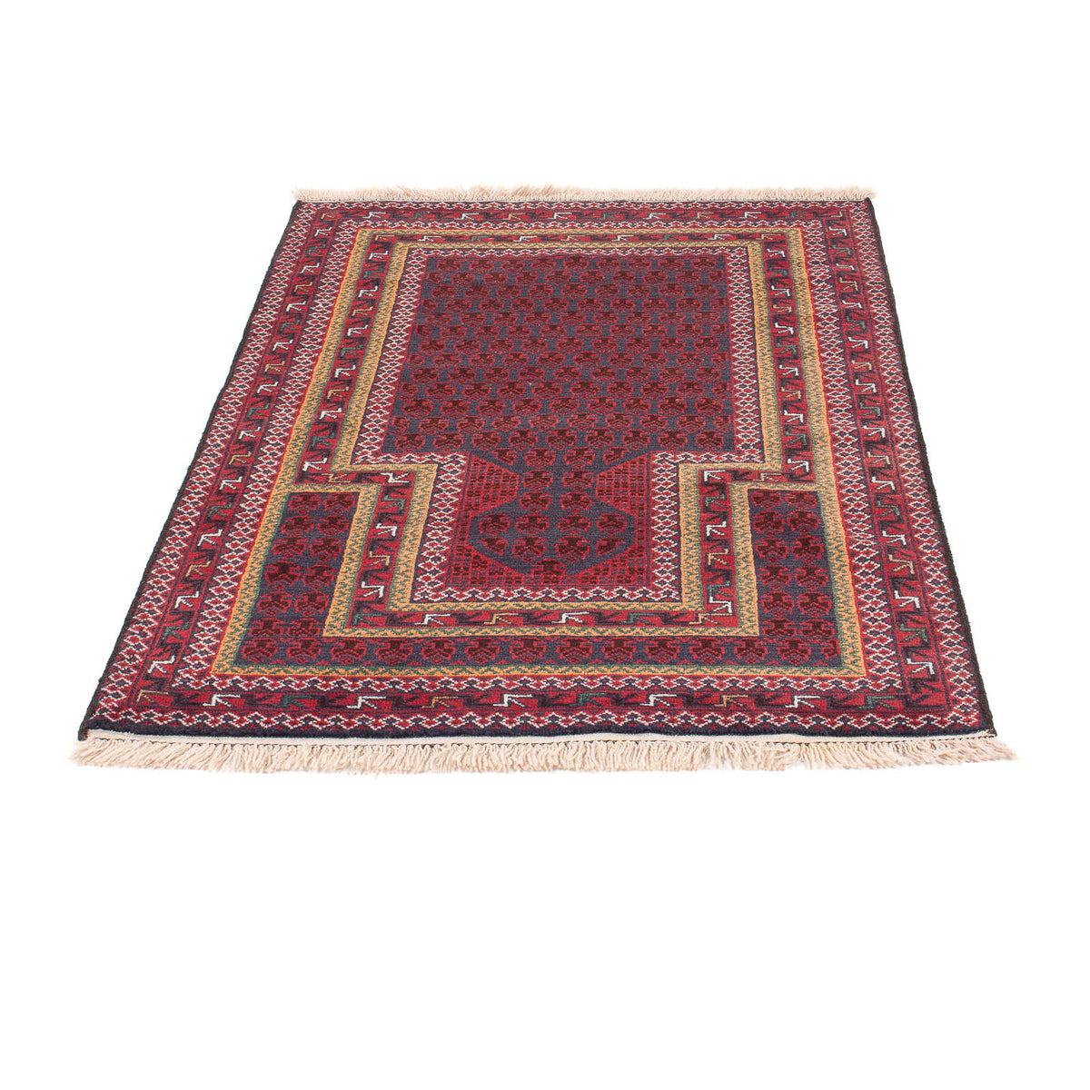 Tapis Belutsch - Tapis de prière - 140 x 87 cm - bleu