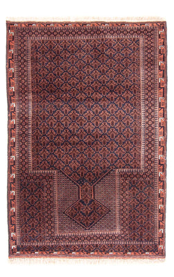Tapis Belutsch - Tapis de prière - 138 x 93 cm - bleu foncé
