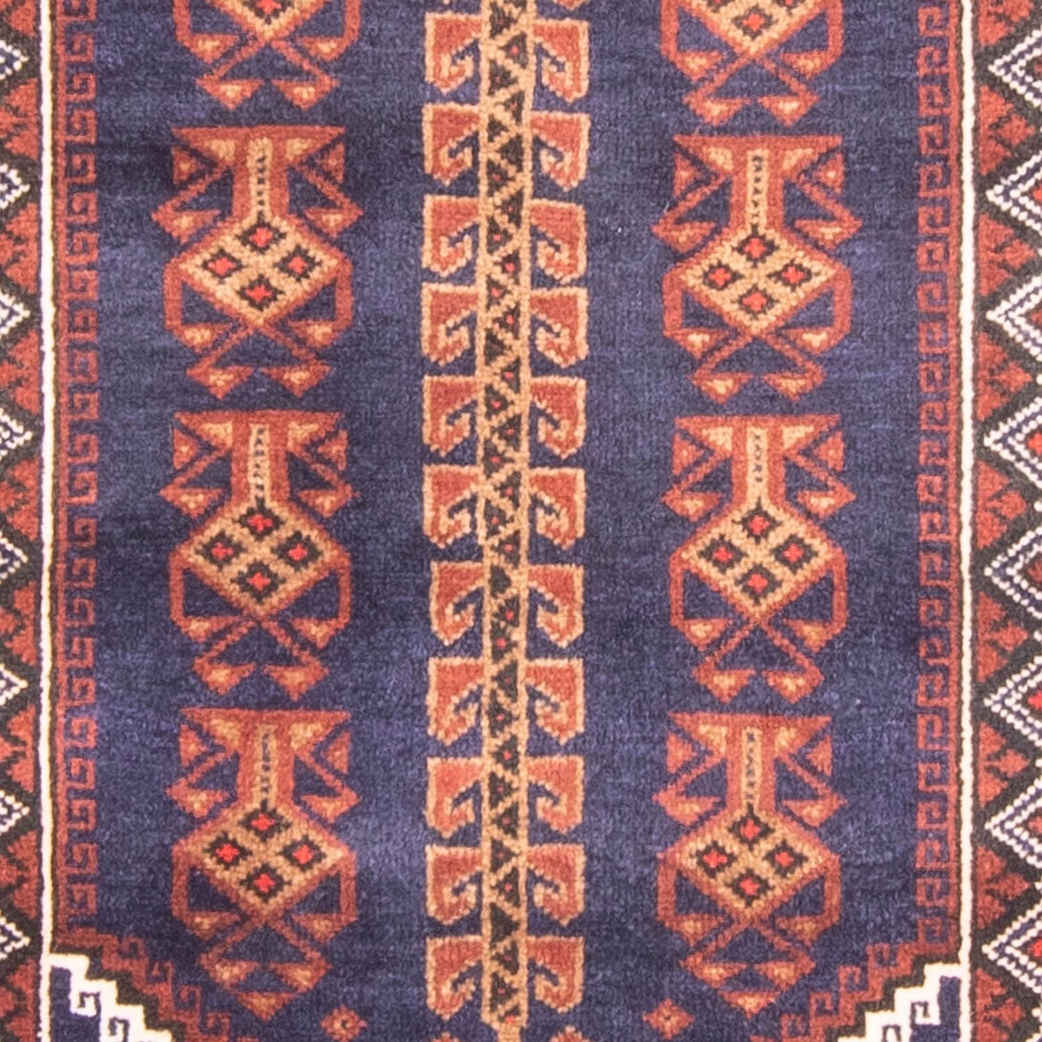 Tapis Belutsch - Tapis de prière - 147 x 92 cm - bleu