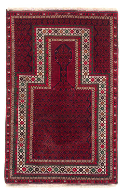 Tapis Belutsch - Tapis de prière - 142 x 89 cm - bleu