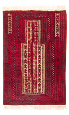Tapis Belutsch - Tapis de prière - 132 x 92 cm - beige