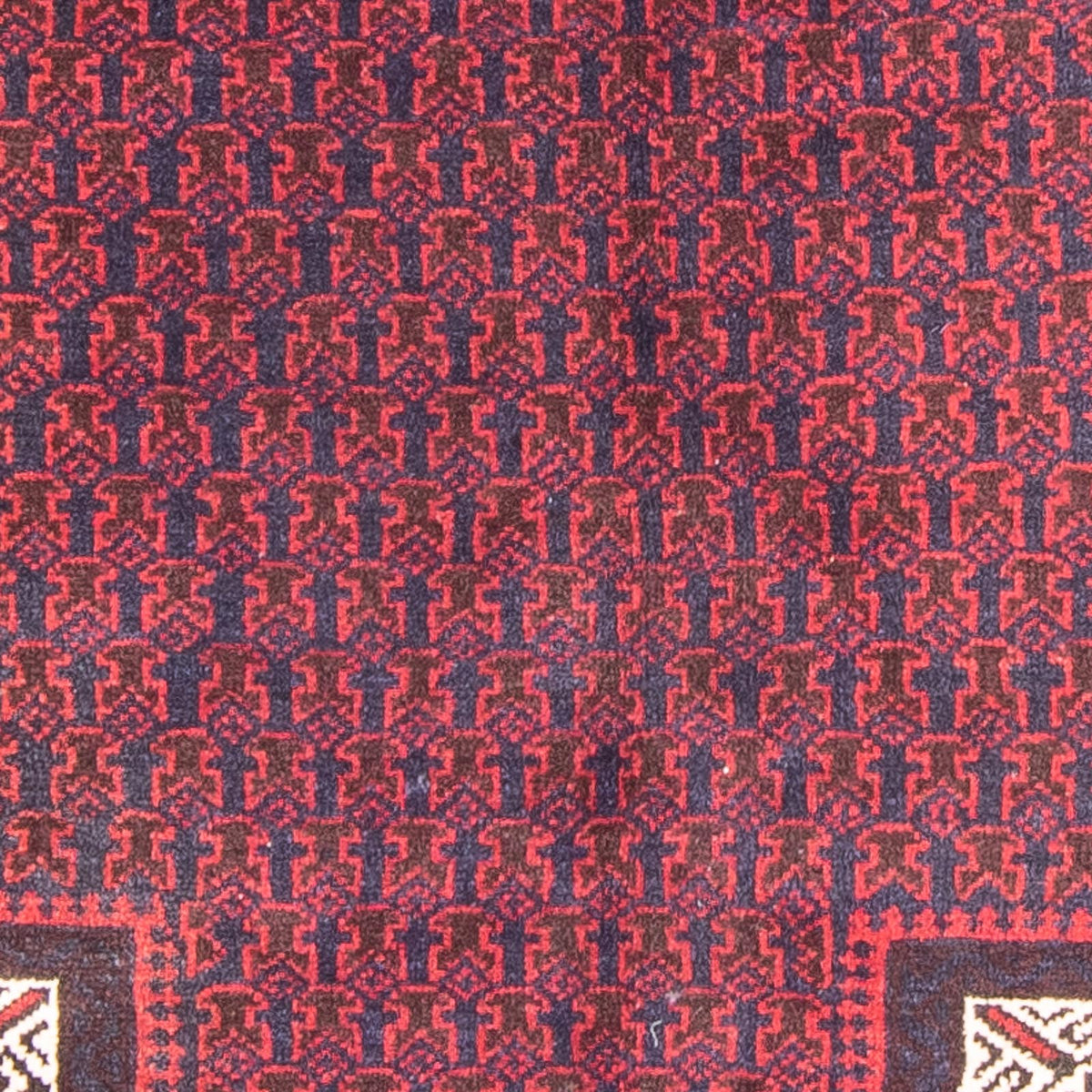 Tapis Belutsch - Tapis de prière - 144 x 92 cm - rouge