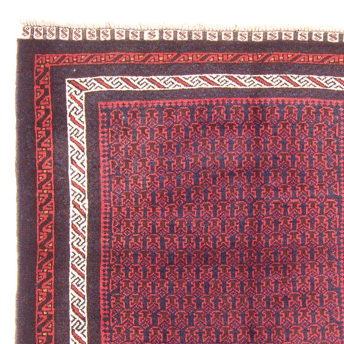 Tapis Belutsch - Tapis de prière - 144 x 92 cm - rouge