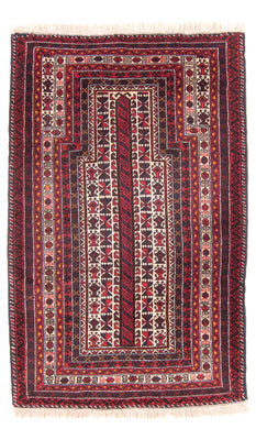Tapis Belutsch - Tapis de prière - 150 x 102 cm - beige