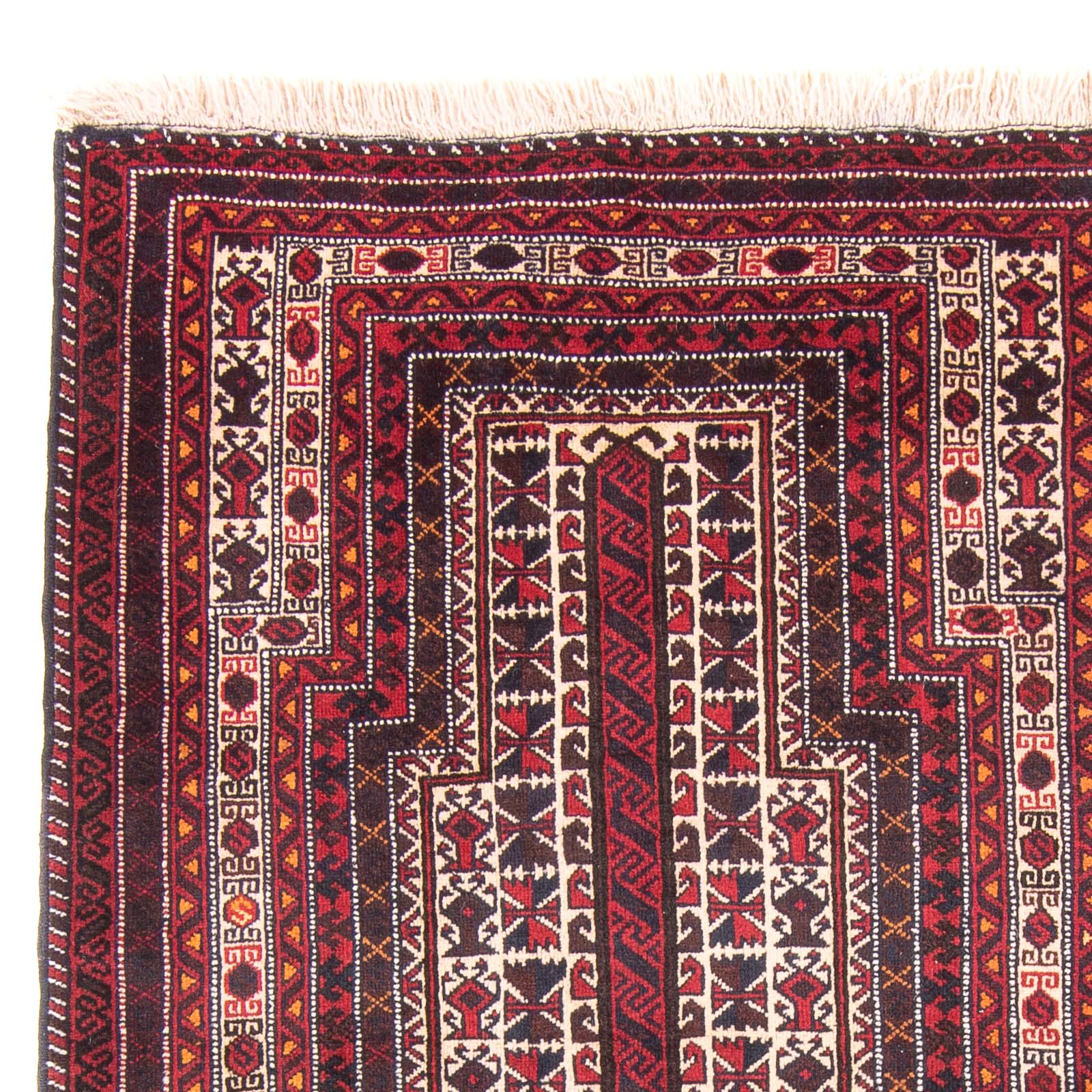Tapis Belutsch - Tapis de prière - 150 x 102 cm - beige