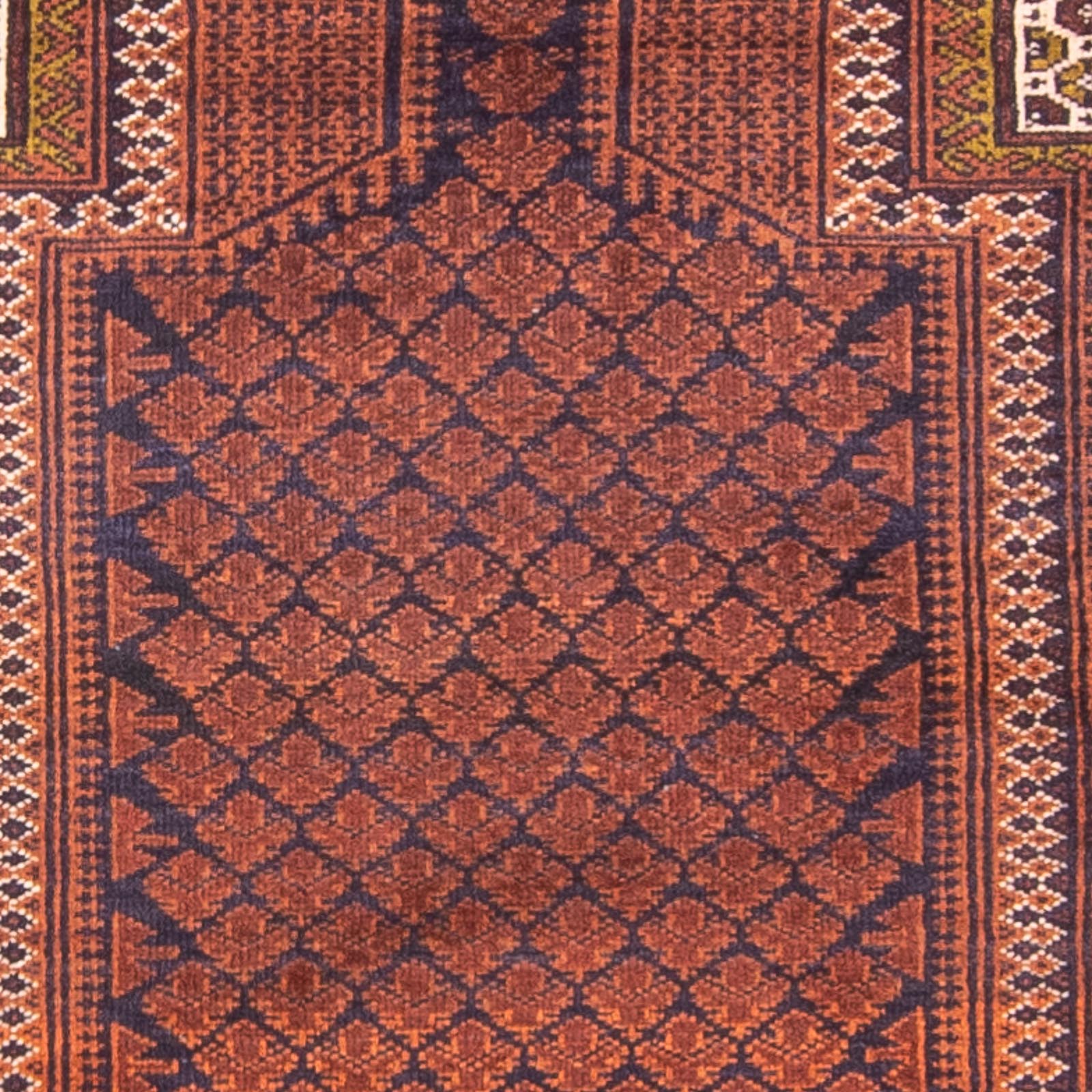 Tapis Belutsch - Tapis de prière - 141 x 86 cm - bleu