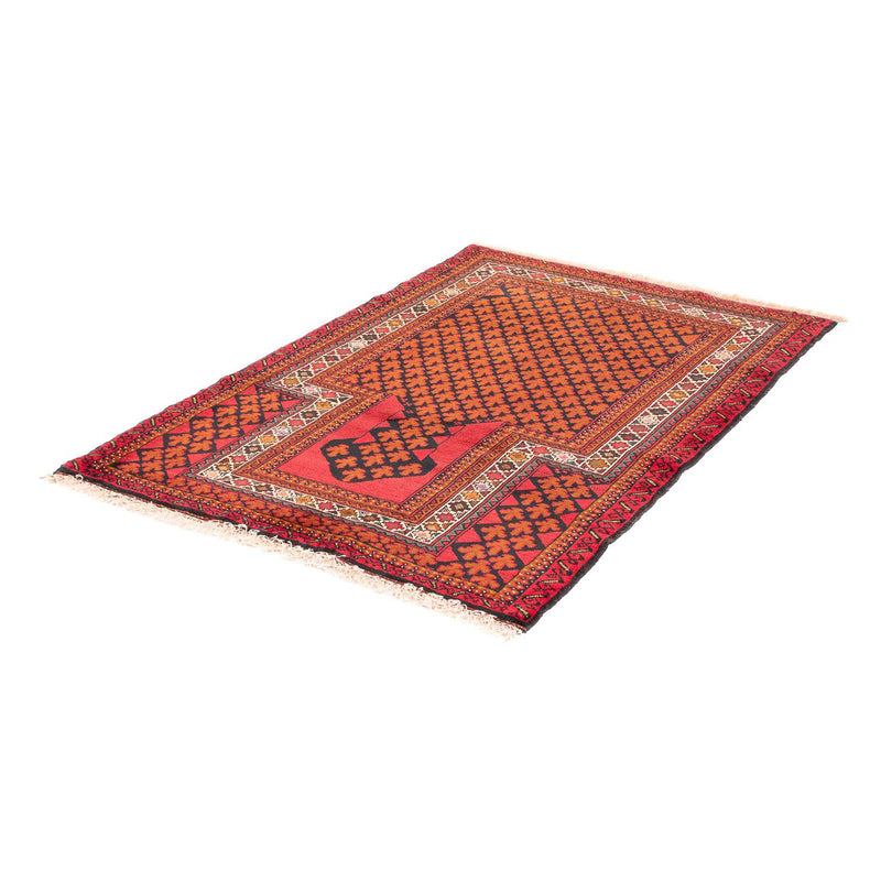 Tapis Belutsch - Tapis de prière - 131 x 96 cm - rouge