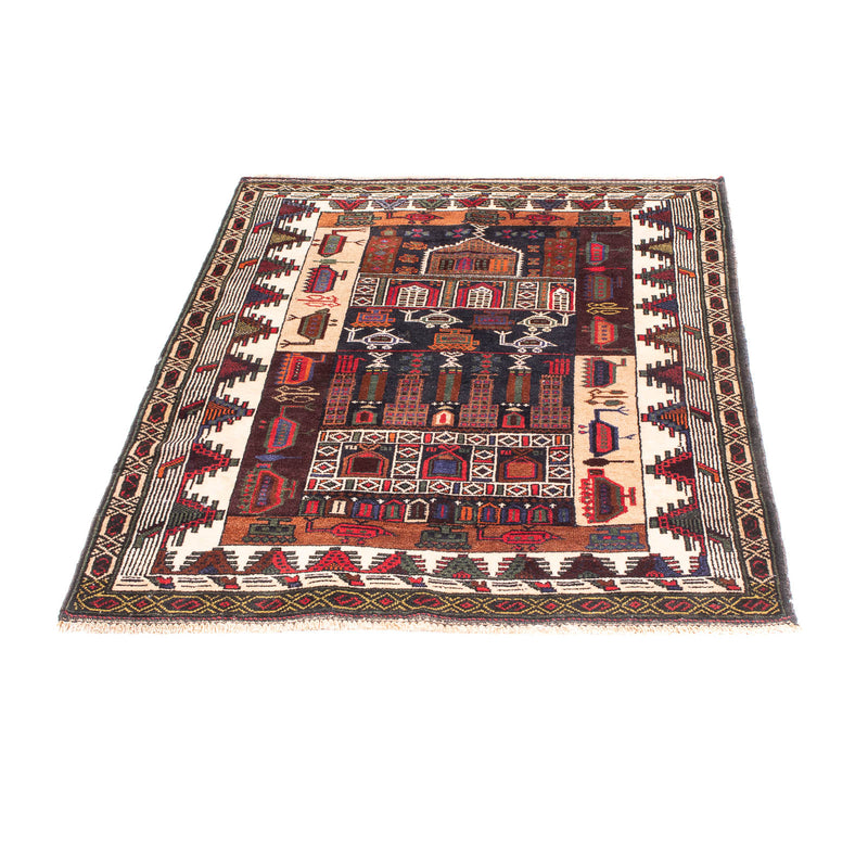 Tapis Belutsch - Tapis de prière - 120 x 85 cm - bleu foncé