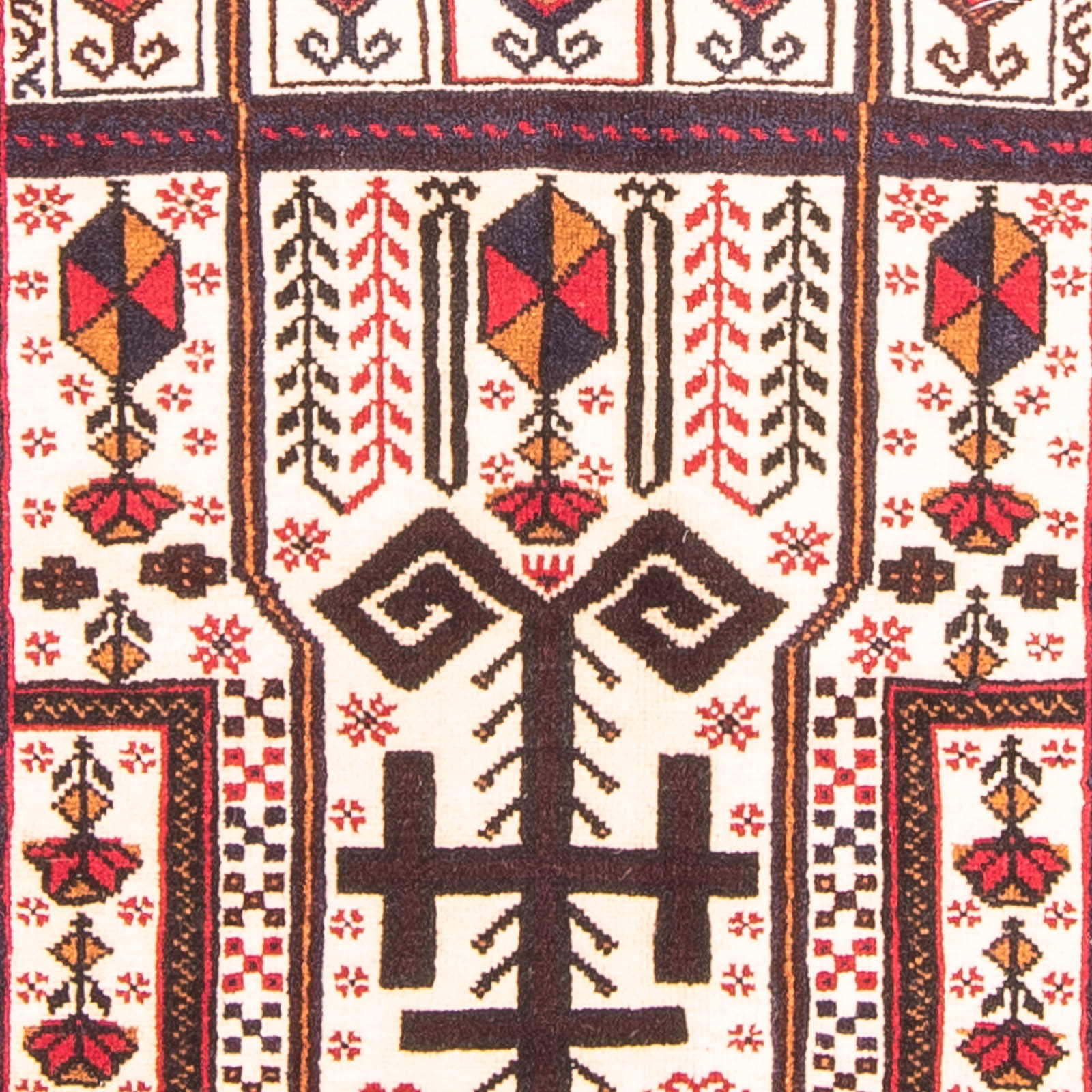 Tapis Belutsch - 150 x 95 cm - beige