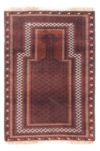 Tapis Belutsch - Tapis de prière - 130 x 86 cm - bleu foncé