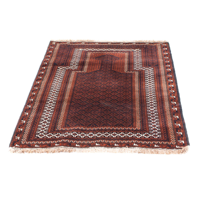 Tapis Belutsch - Tapis de prière - 130 x 86 cm - bleu foncé